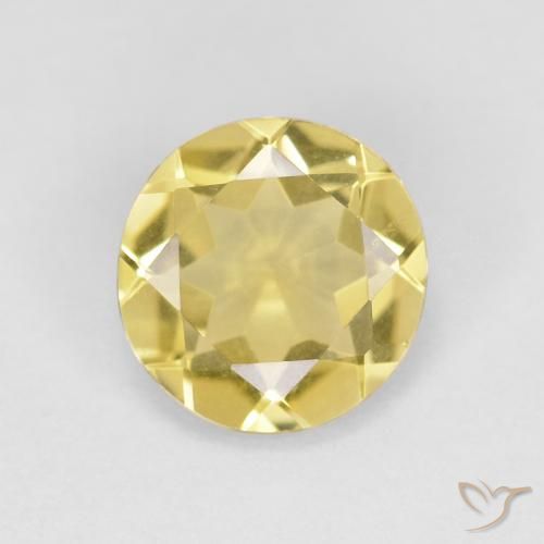 Béryl Jaune Toscane naturelle Tour, 1.04 ct, VVS