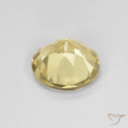 Béryl Jaune terreux léger naturelle Tour, 1.15 ct, VVS