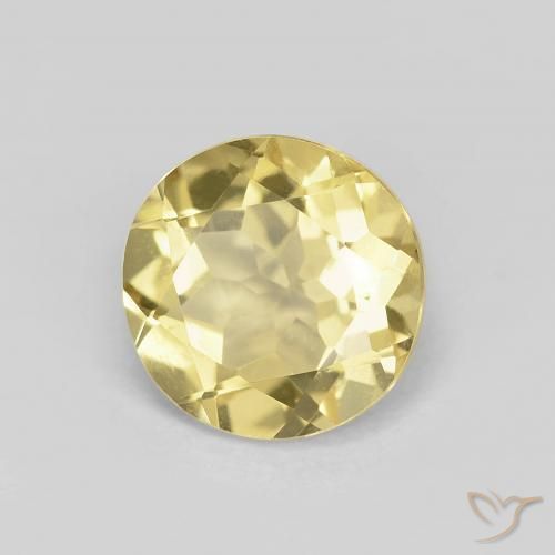 Béryl Jaune terreux léger naturelle Tour, 1.71 ct, VVS