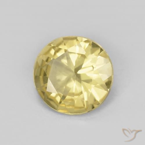 Béryl Jaune clair naturelle Tour, 1.32 ct, VVS