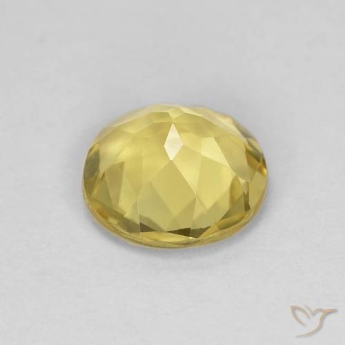 Béryl Jaune clair naturelle Tour, 1.34 ct, VVS