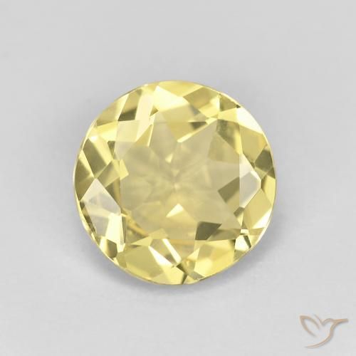 Béryl Jaune clair naturelle Tour, 1.53 ct, VVS