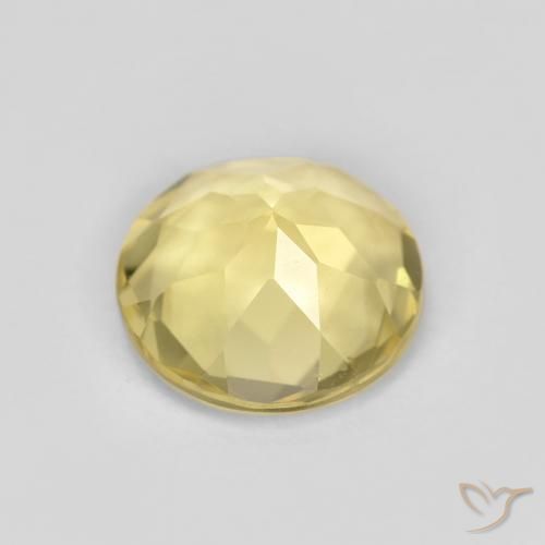 Béryl Jaune clair naturelle Tour, 1.53 ct, VVS