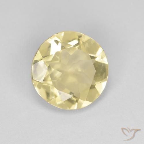 Béryl Jaune banane naturelle Tour, 1.63 ct, VVS