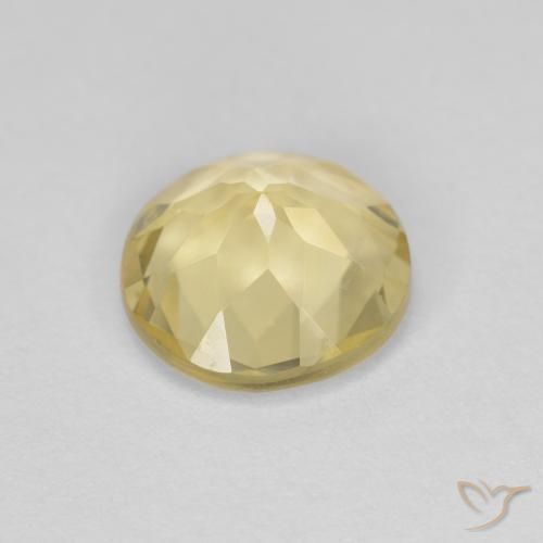 Béryl Jaune banane naturelle Tour, 1.63 ct, VVS