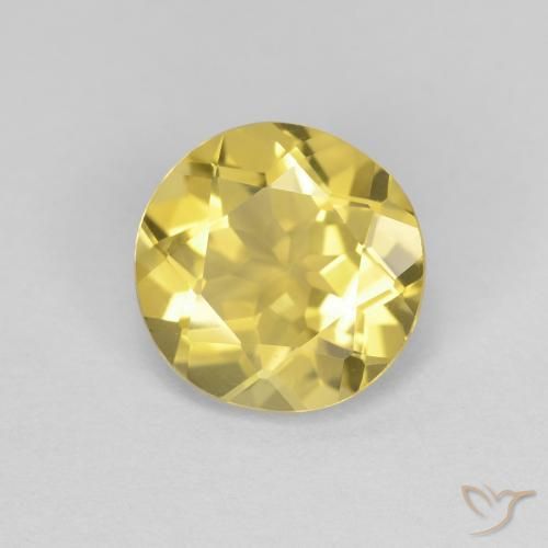 Béryl Jaune Toscane naturelle Tour, 1.44 ct, VVS