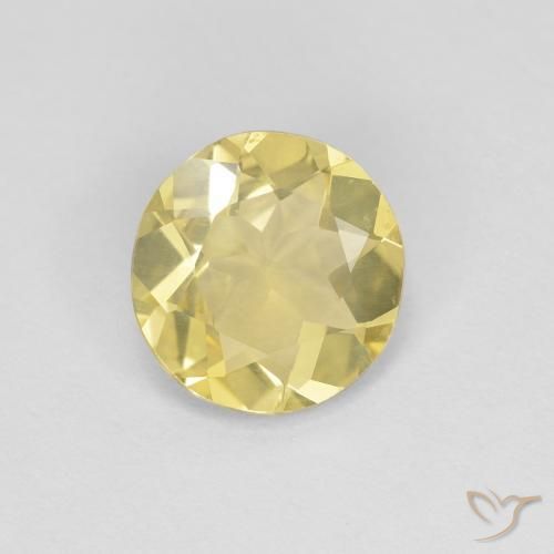 Béryl Medium Light-Yellow naturelle Tour, 1.09 ct, VVS