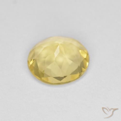 Béryl Medium Light-Yellow naturelle Tour, 1.09 ct, VVS