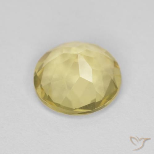 Béryl Jaune terreux léger naturelle Tour, 1.62 ct, VVS-VS