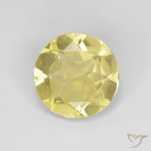 Béryl Jaune chaud naturelle Tour, 1.45 ct, VVS-VS