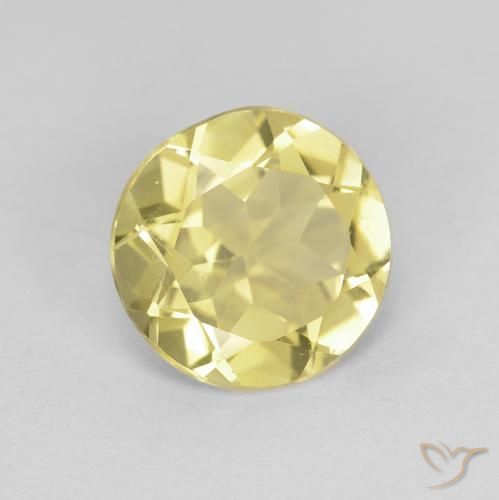 Béryl Medium Light-Yellow naturelle Tour, 1.61 ct, VVS-VS