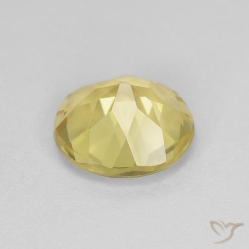 Béryl Medium Light-Yellow naturelle Tour, 1.61 ct, VVS-VS