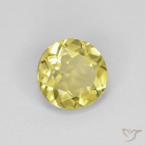 Béryl Jaune Toscane naturelle Tour, 1.17 ct, VVS-VS