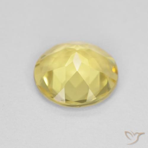 Béryl Medium Light-Yellow naturelle Tour, 1.45 ct, VVS