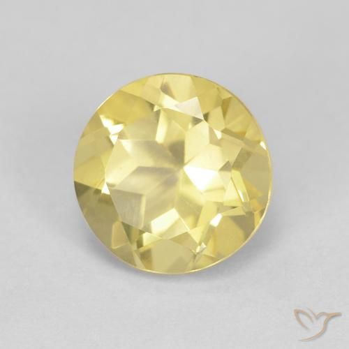 Béryl Jaune pâle naturelle Tour, 1.42 ct, VS