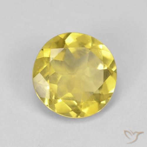 Béryl Jaune miel léger naturelle Tour, 1.54 ct, VS