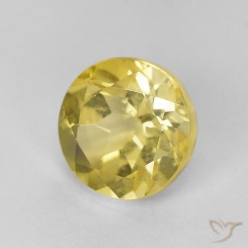Béryl Medium Light-Yellow naturelle Tour, 1.46 ct, VS