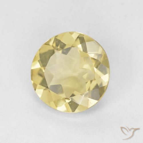 Béryl Jaune chaud naturelle Tour, 1.40 ct, VVS-VS