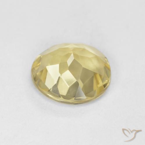 Béryl Jaune chaud naturelle Tour, 1.40 ct, VVS-VS