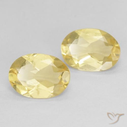 1.84ctw Naturel Jaune clair Béryl, ovale, VVS-VS