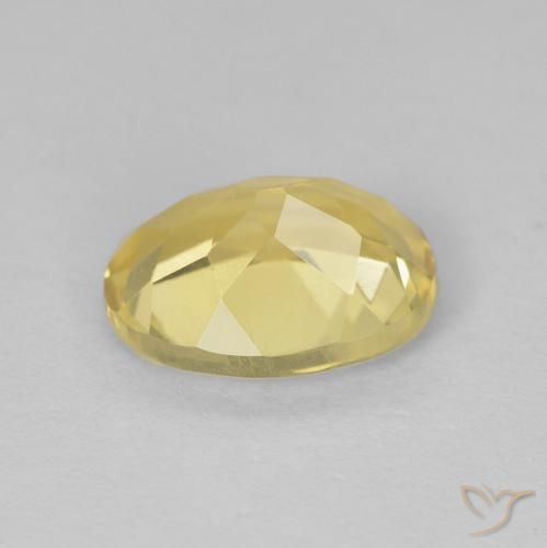 Béryl Doré léger naturelle ovale, 1.75 ct, VVS