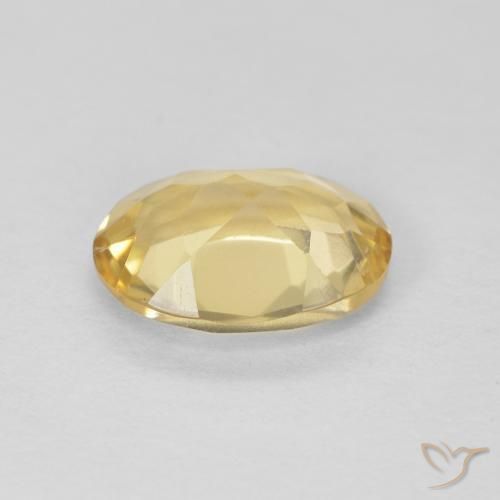 Béryl Doré léger naturelle ovale, 1.15 ct, VVS-VS