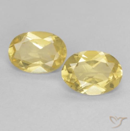 1.26ctw Naturel Jaune clair Béryl, ovale, VVS-VS