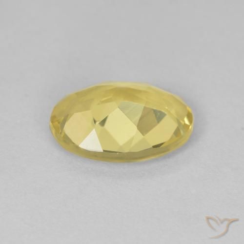 Béryl Doré léger naturelle ovale, 1.43 ct, VVS