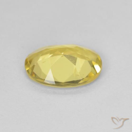 Béryl Doré léger naturelle ovale, 1.33 ct, VVS