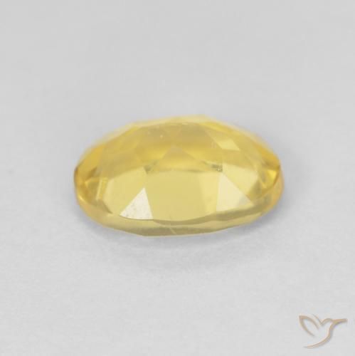 Béryl Doré léger naturelle ovale, 1.14 ct, VVS-VS