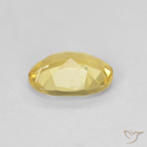 Béryl Doré léger naturelle ovale, 1.10 ct, VS