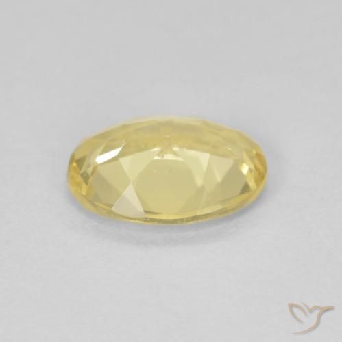 Béryl Doré léger naturelle ovale, 1.44 ct, VS