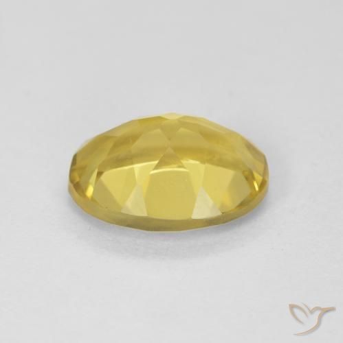 Béryl Doré léger naturelle ovale, 1.68 ct, VVS