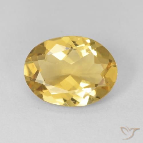 1.89ct Naturel Jaune clair Béryl, ovale, VVS