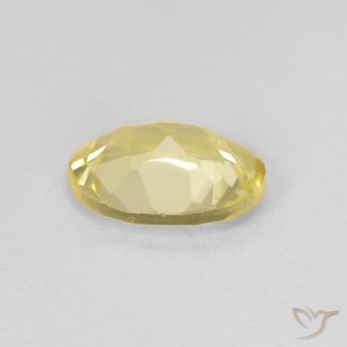 Béryl Doré léger naturelle ovale, 1.10 ct, VVS-VS