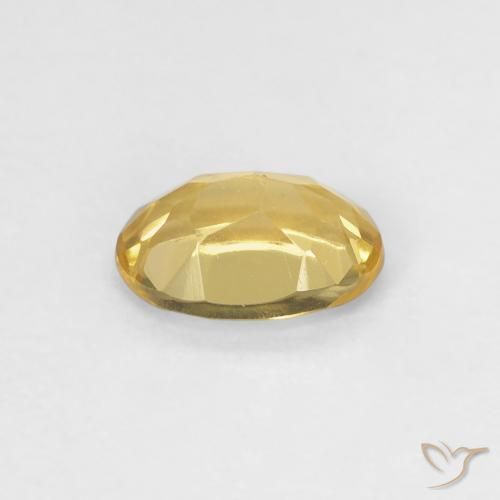 Béryl Doré naturelle ovale, 0.70 ct, VS