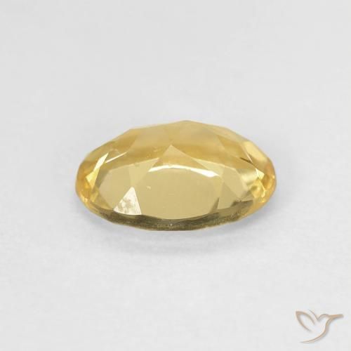 Béryl Doré naturelle Coupe ovale, 1.03 ct, VS