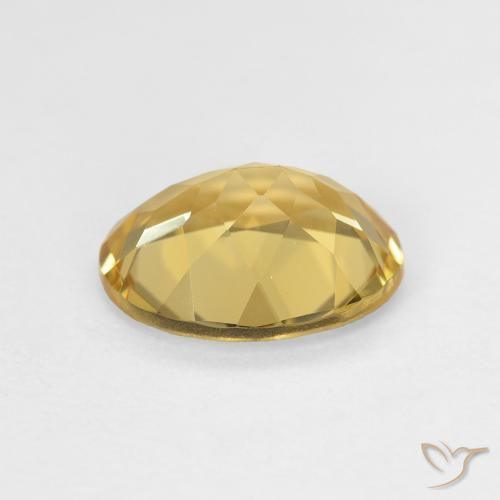 Béryl Jaune chaud naturelle ovale, 2.27 ct, VS