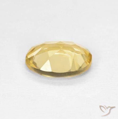 Béryl Or moyen naturelle ovale, 1.11 ct, VVS