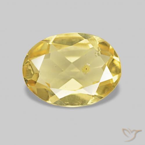 0.95ct Doré léger Béryl, ovale, VS