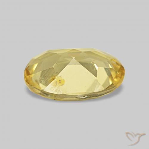 Béryl Doré léger naturelle ovale, 0.95 ct, VS