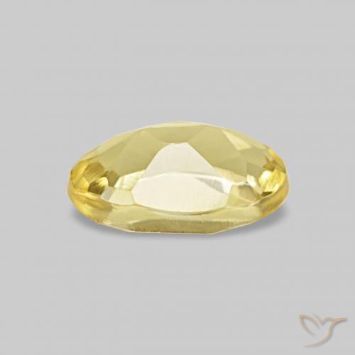 Béryl Doré léger naturelle ovale, 0.44 ct, VS