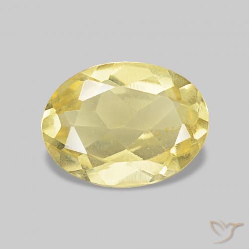 Béryl Doré léger naturelle ovale, 1.09 ct, VS