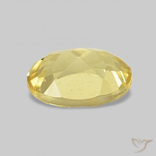 Béryl Doré léger naturelle ovale, 1.14 ct, VS