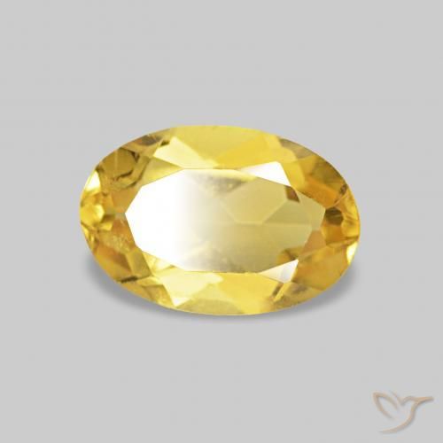Béryl Doré moyen naturelle ovale, 0.51 ct, VS