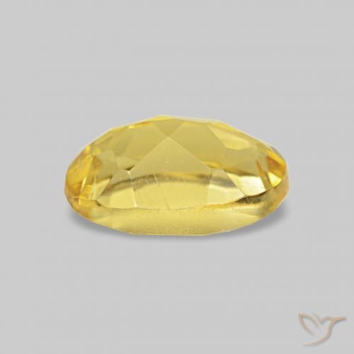 Béryl Doré moyen naturelle ovale, 0.51 ct, VS