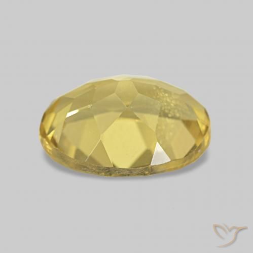 Béryl Doré léger naturelle Coupe ovale, 1.67 ct, VVS-VS