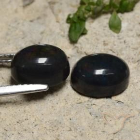 Shop natural 3.23ct Multicolore Opale noire gems, ovale, from Ethiopie at GemSelect. In stock, global shipping!