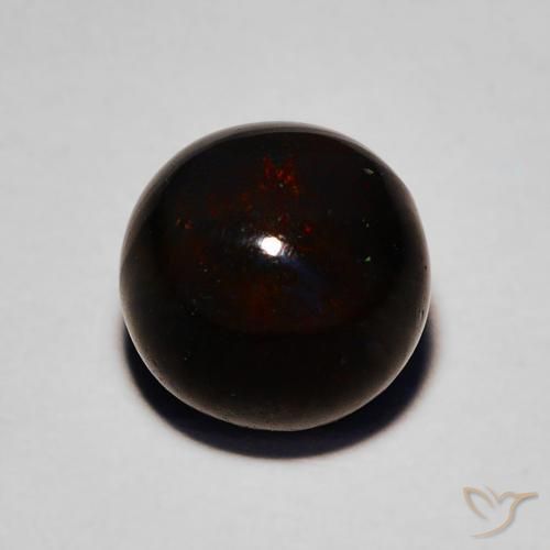 Opale noire Multicolore naturelle Sphère / Boule, 2.08 ct, Opaque