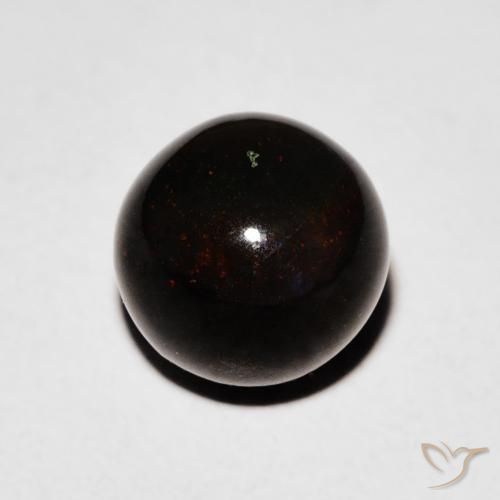Opale noire Multicolore naturelle Sphère / Boule, 1.47 ct, Opaque
